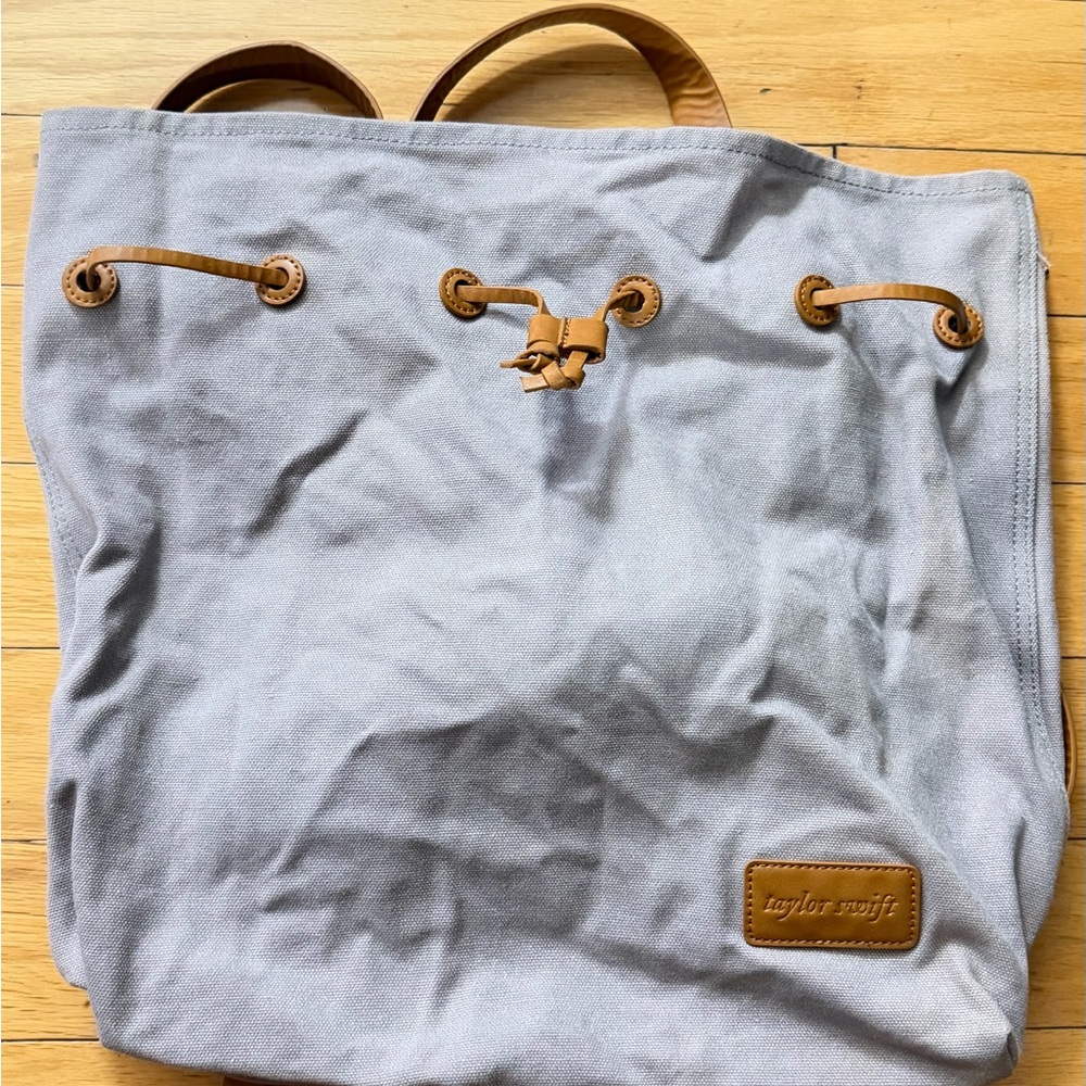 Official Taylor Swift Folklore Exile Lyrics ft Bon Iver Drawstring Backpack Bag